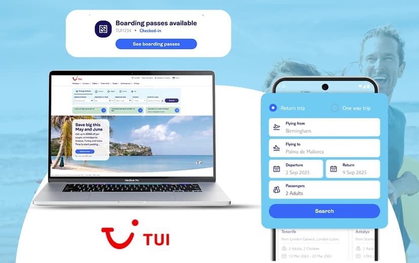 Plex Bit Portfolio: Tui for best booking platform.