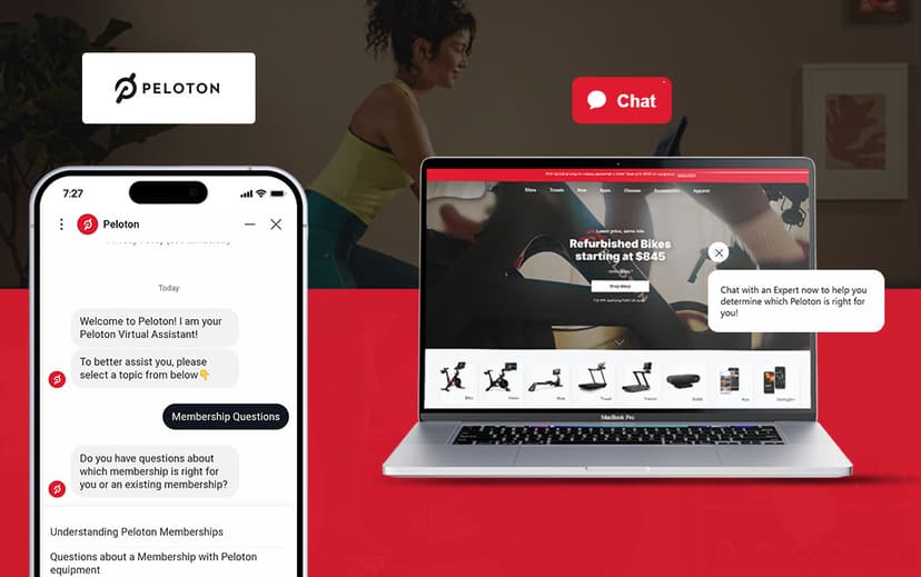 24/7 chatbot support for fitness gear buyers.