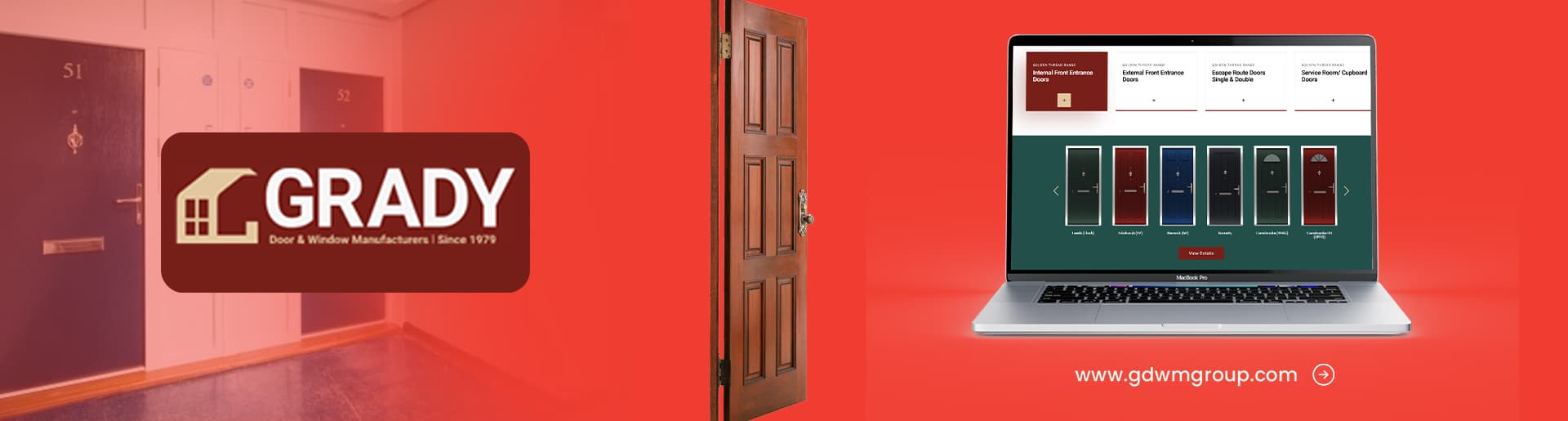Online store for standard and fire doors – Ireland